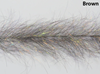 Available in 1", 2", and 3" sizes, Frenzy Fiber Brushes for custom fly designs.